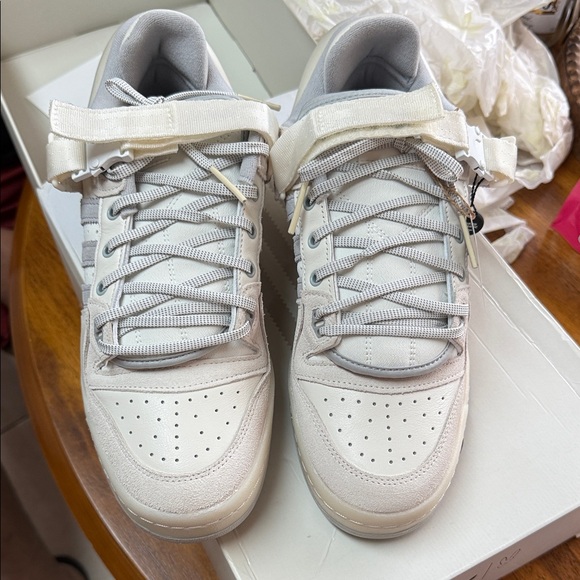 Adidas Bad Bunny limited edition Men's Cream and Gray Sneakers